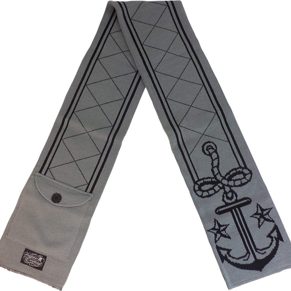 "Sink or Swim" Wide Scarf from SOURPUSS